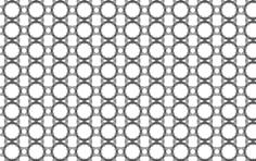 Vintage circle pattern