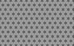 Thick flowery pattern