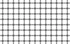 Floral silhouette pattern