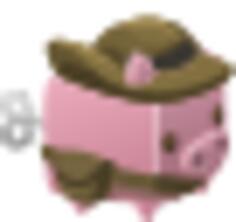 Pinky pig toy