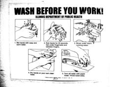 Wash before work