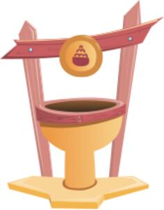 Pink shrine image