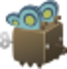 Cubic butterfly toy