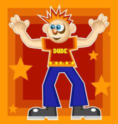 Cartoon dude image
