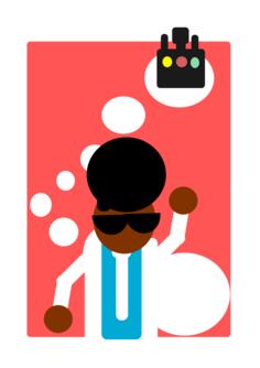 Disco dude
