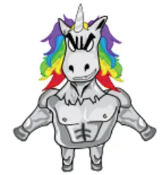 Unicorn dude