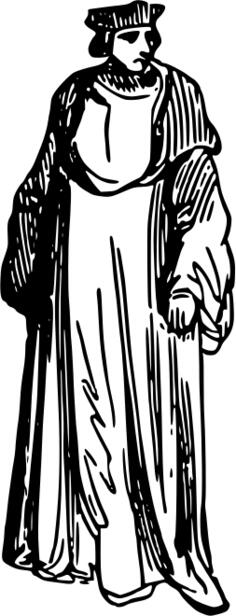 Medieval men clothes