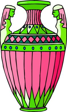Pink container