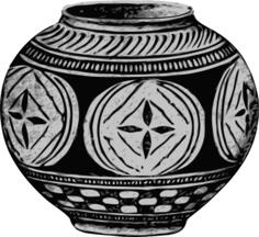 Gray vase image
