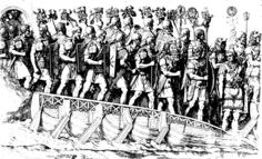 Soldiers marching image