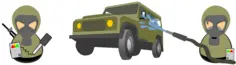 Military car decontamination