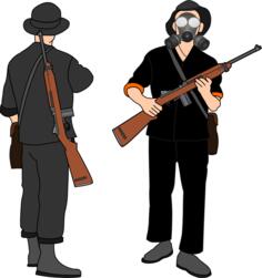 Two soldiers
