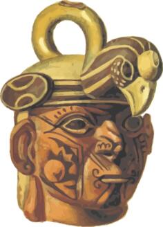 Old American pottery image