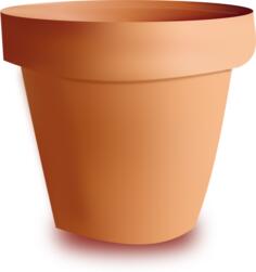Terracota vase