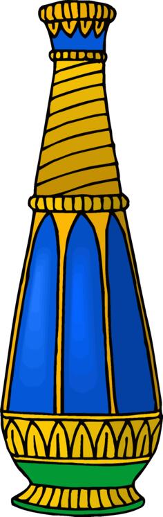 Blue vase image