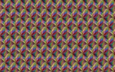 Prismatic line art wallpaper