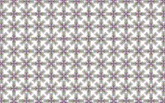 Flowery rainbow-colored pattern