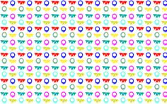 Colorful bells pattern