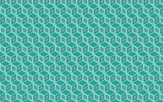 Green cubes pattern