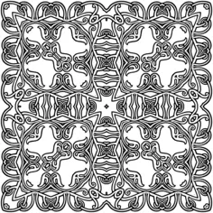 Square interlocking design