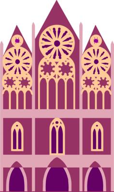 Pinkish castle