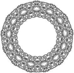 Interlocking decorative circle
