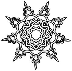 Flowery decorative image