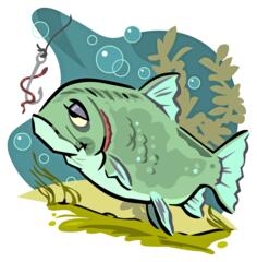 Tired fish