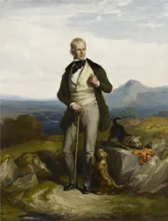 Walter Scott's portrait