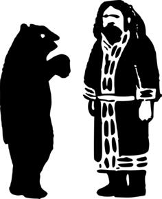 Man and bear
