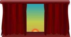 Filtered drapes