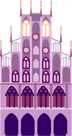 Storybook pink castle