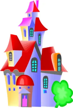 Colorful castle