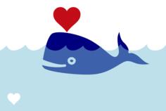 Romantic whale