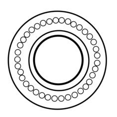 Dharma wheel icon
