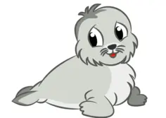 Baby seal drawing