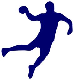 Handball silhouette