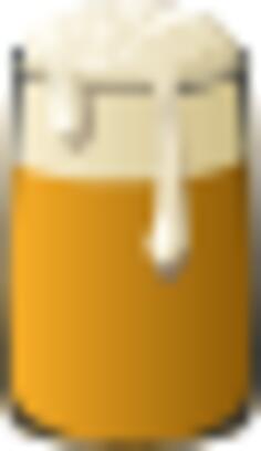 Glass of beer
