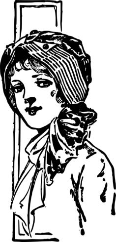 Girl in a bonnet