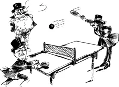Ping Pong suited up