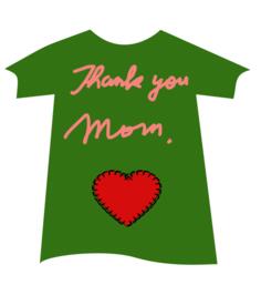 Thank you mum T-shirt