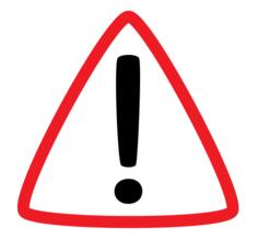 Triangle warning