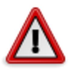 Warning symbol image