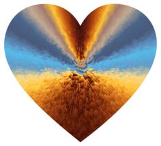 Turbulent heart