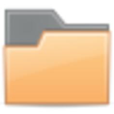Semitransparent folder