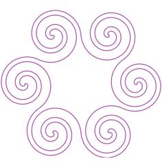 Decorative element outline