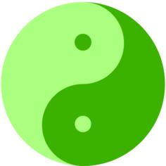 Green Yin and Yang