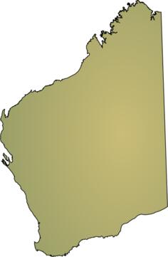 Western Australia map