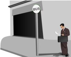 Man waiting