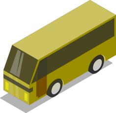 Golden bus